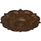 Ekena Millwork Deria Ceiling Medallion (Fits Canopies up to 6"), Hnd-Painted Root Beer Crackle, 20 1/4"OD x 1 1/2"P CM20DRRBC - alternate 2